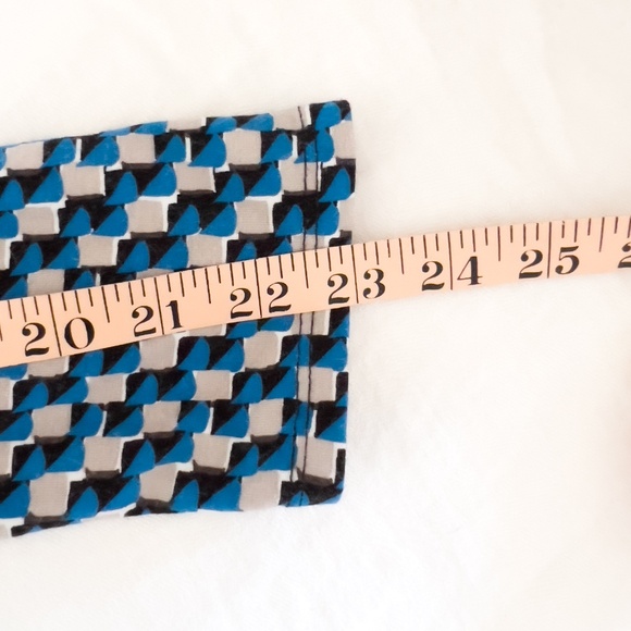 Ann Taylor Ruched Blue Cowl Neck Hourglass Jersey Dress Size Small - Picture 10 of 15